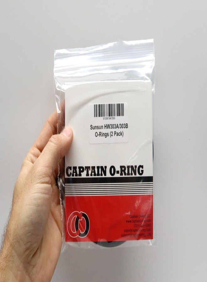 Captain O-Ring - Replacement Seal Oring for SunSun HW303A, HW303B Canister Filter (2 Pack) - Image 5